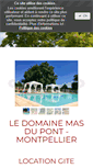 Mobile Screenshot of mas-du-pont.com